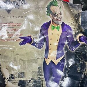 COPY - Halloween Joker costume with mask have men’s large 30.00